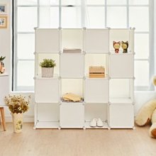 【ikloo】16格16門收納櫃/組合櫃◆多色可選 歷史價格詳細信息