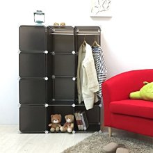 【ikloo】魔術空間8格衣櫥組合櫃(附門) 歷史價格詳細信息