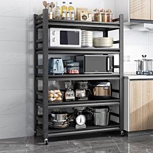 廚房置物架落地多層微波爐收納層架子多功能烤箱鍋架家用收納櫃 歷史價格詳細信息