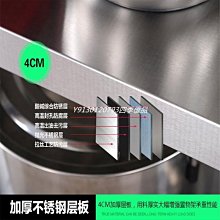 特賣-圍欄款特厚304不銹鋼廚房落地多層置物架儲物收納家用雜物貨架 中大號尺寸議價 需自行安裝 歷史價格詳細信息