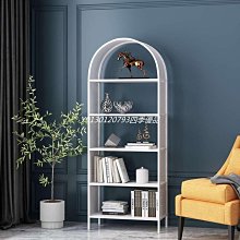 輕奢鐵藝置物架落地書架辦公室屏風客廳loft金屬多層實木簡約隔斷 歷史價格詳細信息