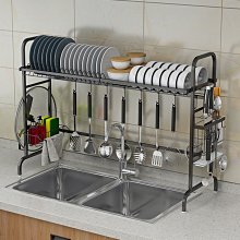 廚房置物架免安裝碗架瀝水架多功能收納架碗盤晾放碗筷收納盒  精選好物-正正精品 歷史價格詳細信息