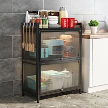 廚房微波爐置物架多層落地電器烤箱小家電多功能收納置物架可移動 歷史價格詳細信息