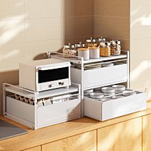 特賣-廚房桌子切菜桌微波爐置物架落地家用櫥柜子儲物柜收納多層小長臺 中大號尺寸議價 需自行安裝 歷史價格詳細信息