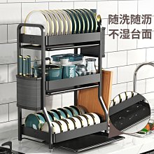 特賣-廚房水槽置物架臺面碗盤收納置物柜帶門多功能洗碗架碗碟架瀝水架 中大號尺寸議價 需自行安裝 歷史價格詳細信息