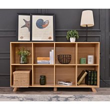 矮書柜北歐實木儲物收納客廳置物架日式落地書架自由模塊組合柜 歷史價格詳細信息