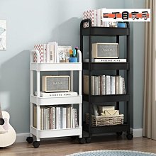 書架小推車 置物架 兒童 玩具 零食 多層家用 移動帶輪 落地 簡易 收納 書櫃 歷史價格詳細信息