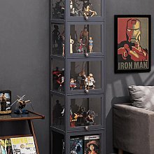 手辦樂高展示柜仿亞克力高達積木擺件裝飾玩具展示柜模型陳列架子 歷史價格詳細信息