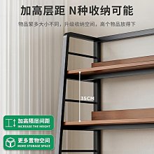 落地多層簡易書架家用貨架置物架鐵藝書本收納架圖書館客廳書柜~告白氣球 歷史價格詳細信息