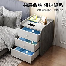 簡約床頭櫃臥室儲物櫃實木田園實木收納櫃簡易小戶型 歷史價格詳細信息