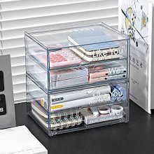 ins桌面收納盒透明抽屜式學生宿舍口紅護膚化妝品盒梳妝臺置物架 歷史價格詳細信息
