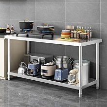 不銹鋼工作臺廚房操作臺面儲物櫃切菜桌子帶拉門案板商用專用烘焙 歷史價格詳細信息