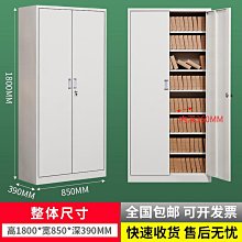 鐵皮文件櫃辦公室資料櫃財務憑證檔案櫃員工更 櫃儲物櫃矮櫃櫃子 歷史價格詳細信息