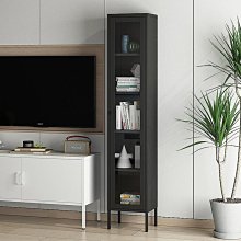 加厚文件櫃窄邊套色鐵皮辦公櫃純白玻璃門資料檔案櫃矮櫃帶鎖 歷史價格詳細信息