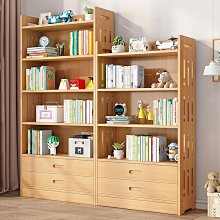 書架置物架落地靠墻簡易收納展示架辦公室柜子儲物柜現代簡約書柜路貓貓超夯 正品 現貨 歷史價格詳細信息