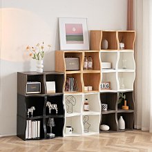 自由組合書櫃　辦公書櫃　2米文件櫃　創意書架 落地書櫃 書架子 歷史價格詳細信息