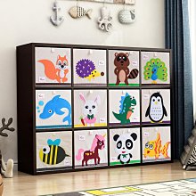 幼兒園收納置物架家用卡通寶寶落地書櫃儲物實木兒童書架繪本架 歷史價格詳細信息