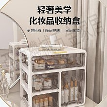 妝台收納箱 多功能化妝品收納箱 化妝盒 化妝品 化妝箱 保養品收納 梳妝台收納盒 歷史價格詳細信息