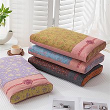 枕頭蕎麥枕韓式全棉砂洗拼色枕全蕎麥殼護頸椎枕頭助睡眠成人 歷史價格詳細信息