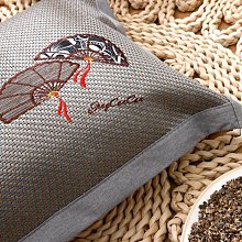 枕頭蕎麥枕韓式全棉砂洗拼色枕全蕎麥殼護頸椎枕頭助睡眠成人 歷史價格詳細信息