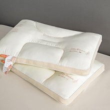 枕頭撞色立體刺繡設計A類雲柔絨感親膚透氣蓬松舒適兒童家庭版低枕 歷史價格詳細信息