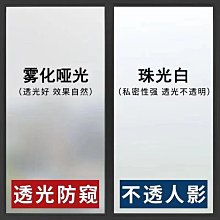 【滿100元出貨】透光不透明磨砂貼紙玻璃貼膜遮光浴室防走光窗戶紙防爆靜電隱私~沁沁百貨 歷史價格詳細信息