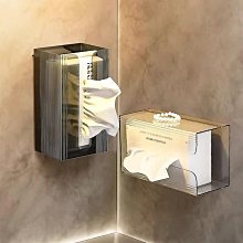 洗臉巾收納盒 壁掛式紙巾盒 壹次性潔面巾收納架子 衛生間面巾紙置物架 衛生間收納架 紙巾架 手紙盒 歷史價格詳細信息
