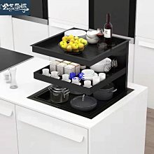 廚房置物架收納神器碗碟餐具夾縫整理整體櫥櫃抽屜儲物盒落地多層帶輪 歷史價格詳細信息