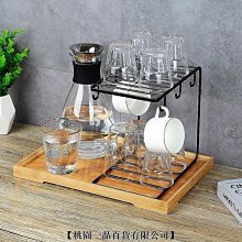 杯架瀝水架子家用廚房置物架客廳水杯倒掛架創意簡約輕奢收納架子 歷史價格詳細信息