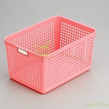 303生活雜貨館  inomata 4582多用途收納整理籃(粉)  4905596468233 歷史價格詳細信息