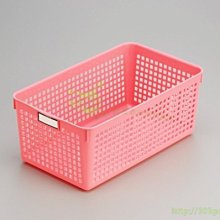 303生活雜貨館  inomata 4582多用途收納整理籃(粉)  4905596468233 價格比較,價格查詢,歷史價格詳細信息