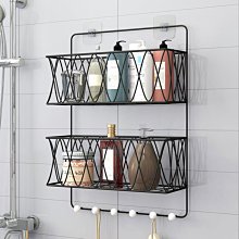 衛生間免打孔置物架墻上收納神器壁掛式掛籃廚房浴室宿舍床邊儲物 歷史價格詳細信息