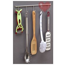 不鏽鋼7掛勾收納桿-50cm 免釘膠 歷史價格詳細信息