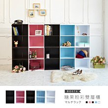 【澄境】馬卡龍二層書櫃/收納櫃/置物櫃(同色2入組) 歷史價格詳細信息