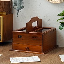 實木格子桌面收納盒多格木盒堅果方格收納盒分格盤擺攤木質托盤-滿599免運 歷史價格詳細信息