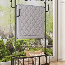 衣架落地家用鍍鋅水管鋼管晾衣架掛衣架陽臺雙杆曬衣架曬被衣服架 歷史價格詳細信息