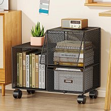 教室桌下書本帶輪可移動小推車收納架置物架桌旁落地多層書架書柜~定金 歷史價格詳細信息