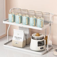 杯子收納置物架客廳桌面分層茶杯咖啡馬克水杯收納架雙層放杯架子 歷史價格詳細信息