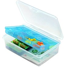 迷你收納盒 可拆式收納盒 透明收納盒 收納盒 透明 飾品收納盒 零件盒 4格 一週藥盒 美甲 材料 28格 首飾【A001-3】shop go 歷史價格詳細信息