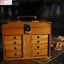 首飾柜首飾盒 公主高檔首飾盒 大容量歐式韓國首飾品收納盒 品手飾盒 歷史價格詳細信息