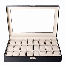 【熱賣精選】大容量手表收納盒手提帶鎖腕表收納箱便攜表盒高檔手表展示盒清倉 歷史價格詳細信息