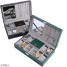 【熱賣精選】大容量手表收納盒手提帶鎖腕表收納箱便攜表盒高檔手表展示盒清倉 歷史價格詳細信息