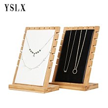 首飾展示架飾品陳列店鋪輕奢紅色絨布相框項鍊架拍攝道具戒指託盤 歷史價格詳細信息