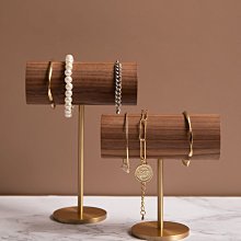 胡桃木項鏈架手串手鏈掛架輕奢高檔首飾架收納批發吊墜飾品展示架 歷史價格詳細信息