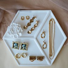 首飾展示架創意石膏櫻花粉系列高檔店鋪柜臺陳列擺件拍照展示道具~爆款 歷史價格詳細信息