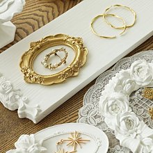 首飾展示架創意石膏櫻花粉系列高檔店鋪柜臺陳列擺件拍照展示道具~爆款 歷史價格詳細信息