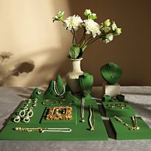 首飾展示架創意石膏櫻花粉系列高檔店鋪柜臺陳列擺件拍照展示道具~爆款 歷史價格詳細信息