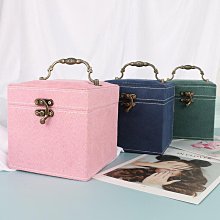 首飾盒項鏈耳環手飾品儲物盒2023新款高檔精致大容量多層收納盒子 歷史價格詳細信息