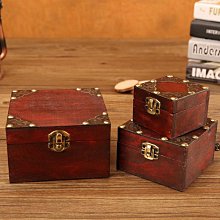 實木帶鎖存錢罐復古藏寶箱網紅儲蓄罐只進不出創意成人兒童禮物 歷史價格詳細信息