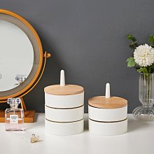 首飾收納盒多層旋轉耳環耳環髮夾頭飾頭繩簡約小精緻整理飾品盒子垃圾收納盒 小收納盒內衣衣服內褲收納盒 歷史價格詳細信息